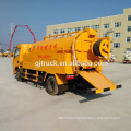 Camión de la succión de las aguas residuales de 4x2 12CBM Dongfeng y camión de la limpieza / camión limpio de las aguas residuales de Dongfeng / carro de la lavadora del lodo de Dongfeng